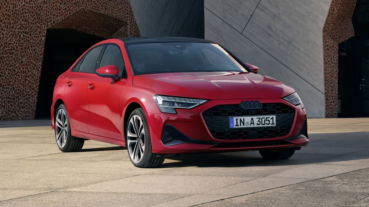 2025 Audi A3 Facelift Revealed EntryLevel Sedan Refreshed OPAV Autos