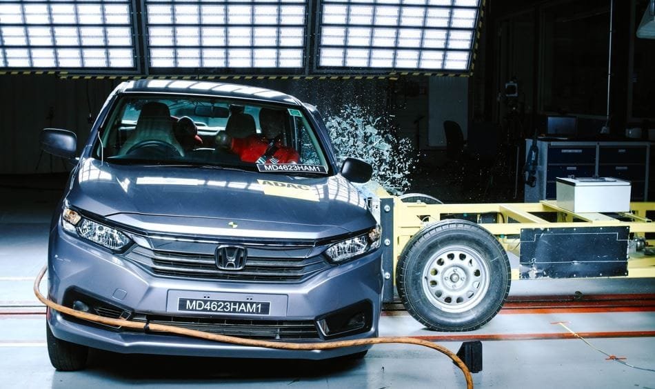 Honda Amaze GNCAP Crash Test