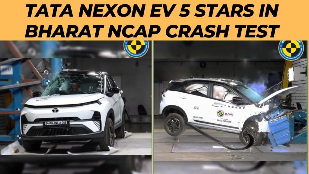 Tata Nexon EV 5 Stars Bharat NCAP