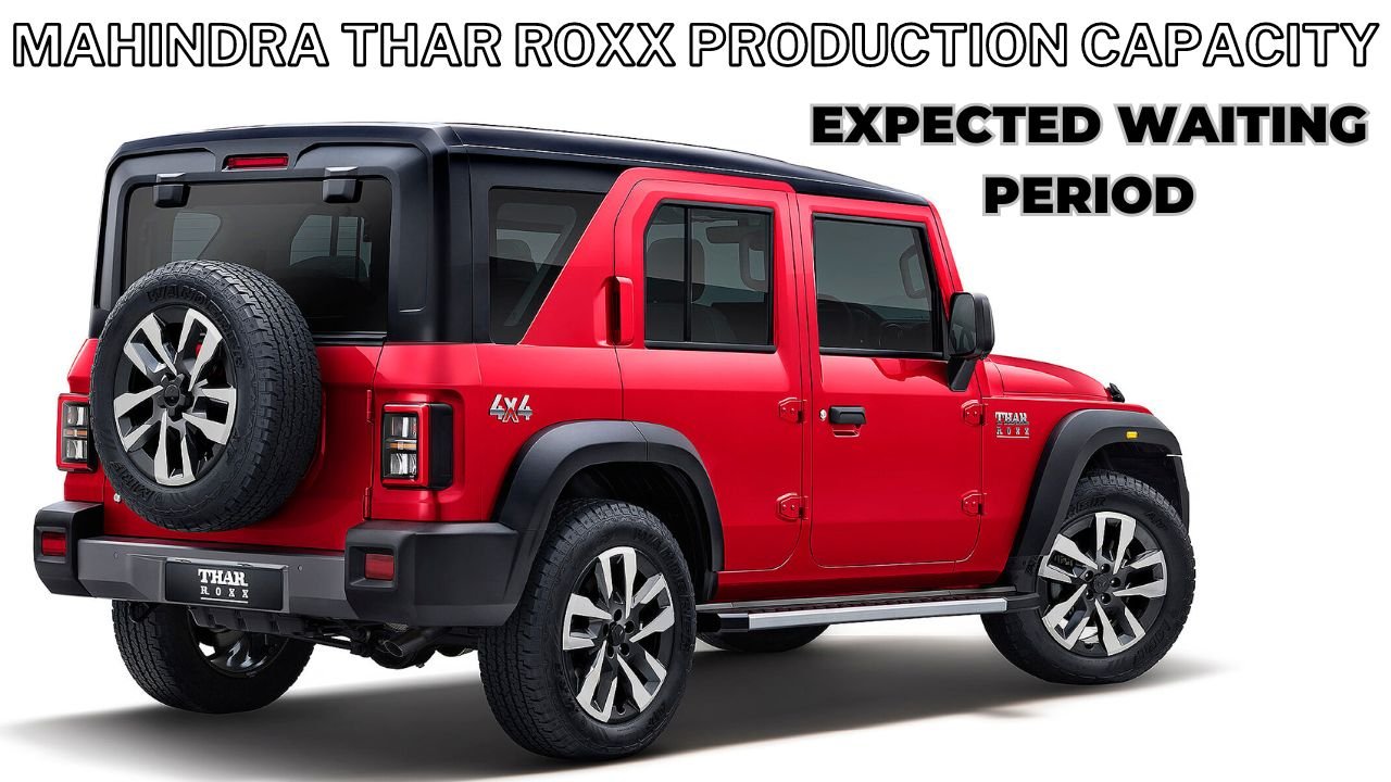 Mahindra Thar Roxx Monthy Production Capacity