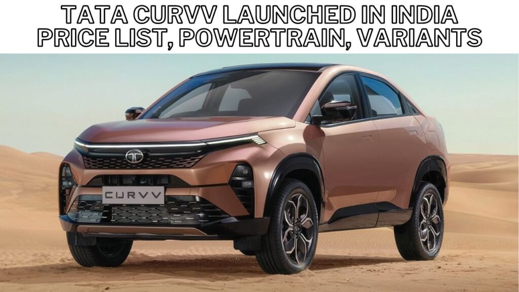 Tata Curvv Launched