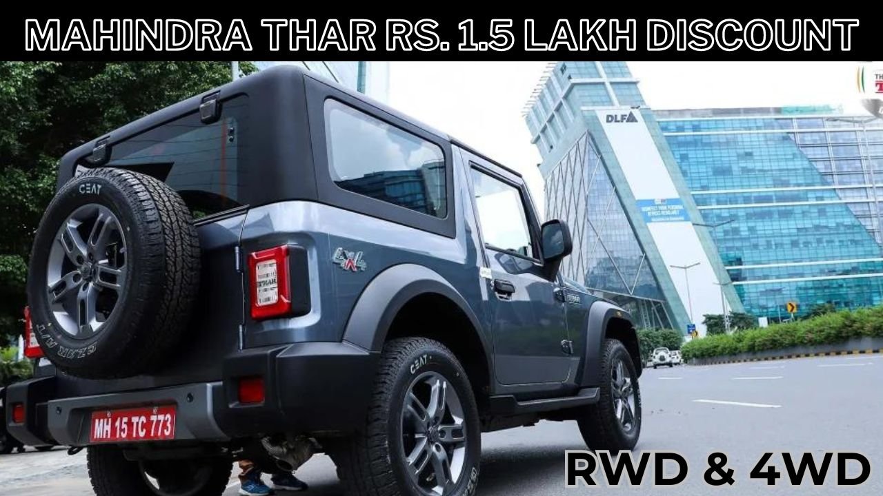 Mahindra Thar 3-Door Discount