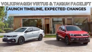 Volkswagen Virtus Taigun Facelift Launch