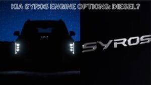 Kia Syros Engine Options