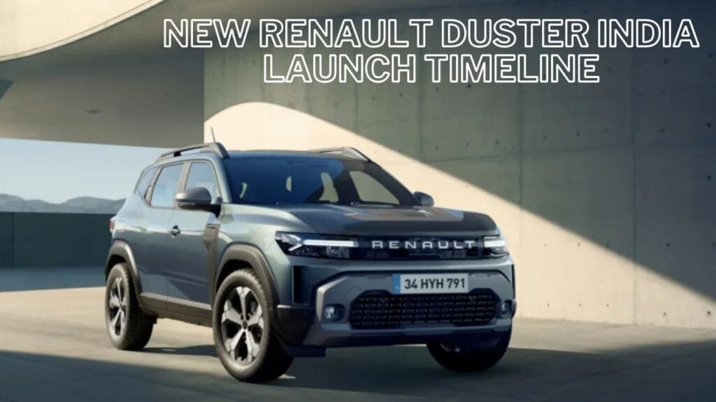 New-Gen Renault Duster India Launch