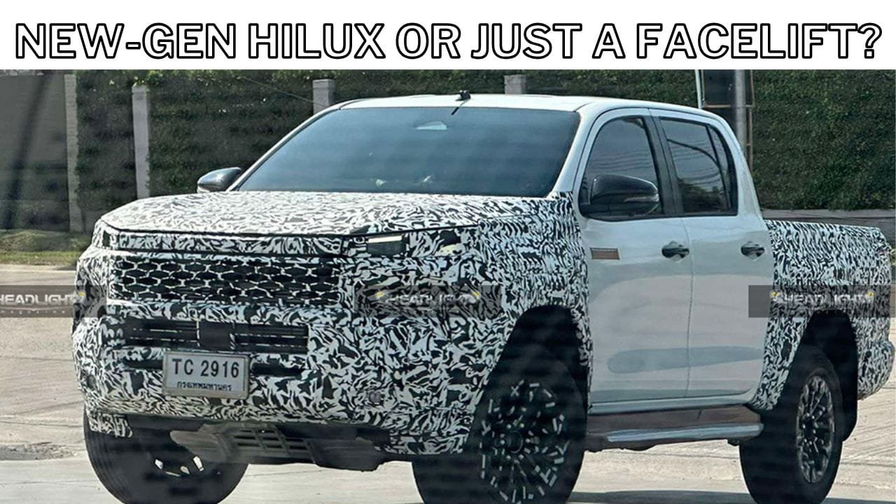 Next-Gen Toyota Hilux Spied