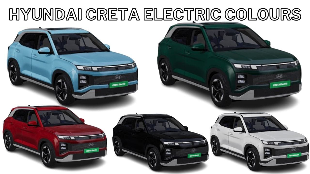 Hyundai Creta Electric Colour Options