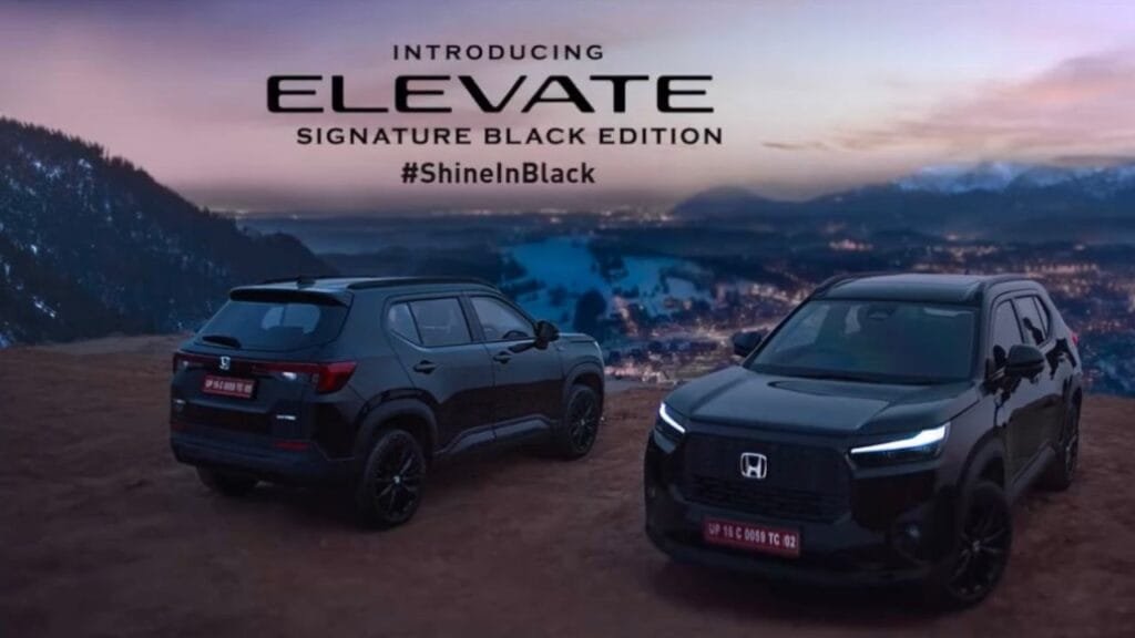 Honda Elevate Black & Signature Black Edition