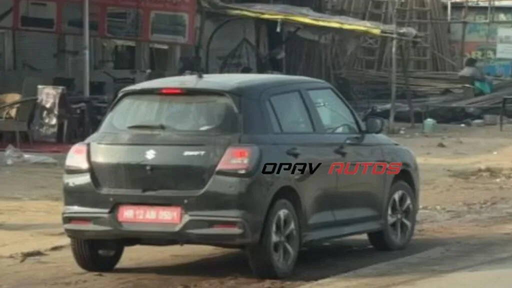 Maruti Suzuki Swift Mild-Hybrid Spied