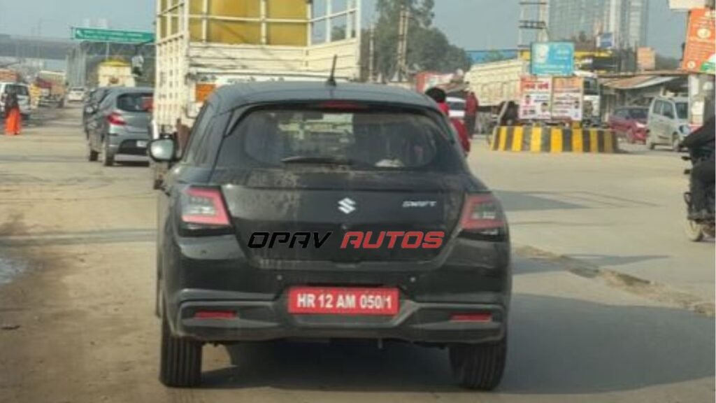 Maruti Suzuki Swift Mild-Hybrid Spied