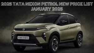 2025 Tata Nexon Petrol Updated Price