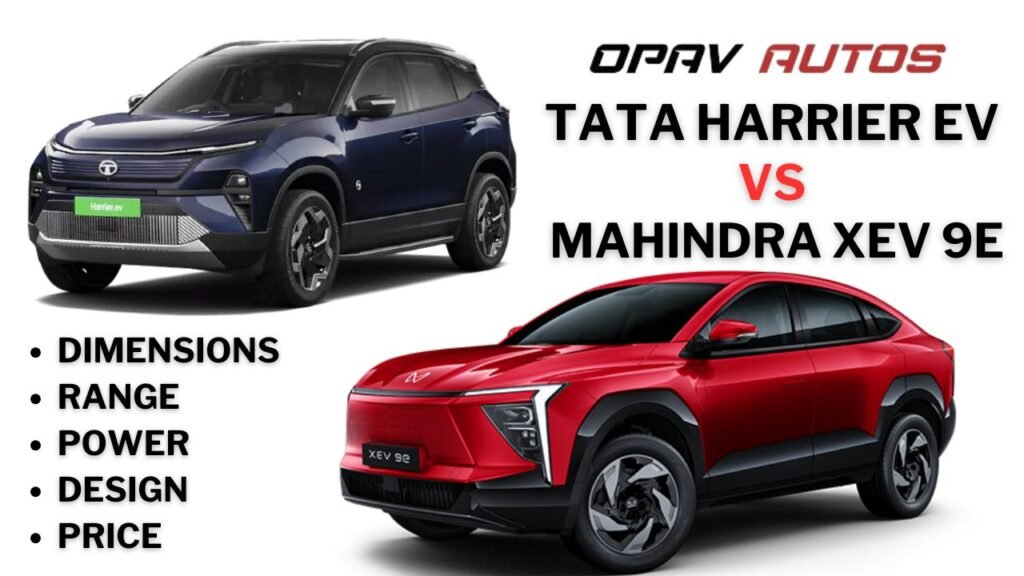 Tata Harrier EV VS Mahindra XEV 9e