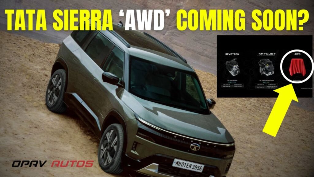 All-New Tata Sierra AWD