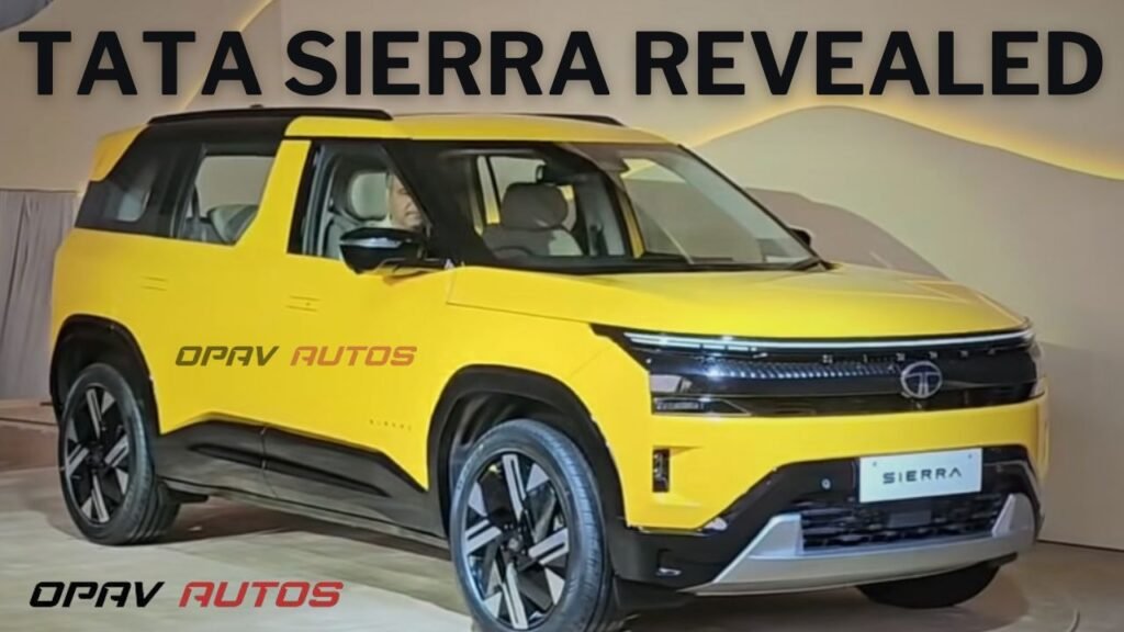 Tata Sierra Unveiled