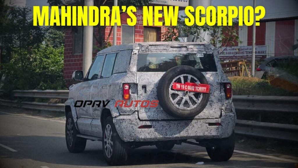 Mahindra Vision S Spotted Up Close