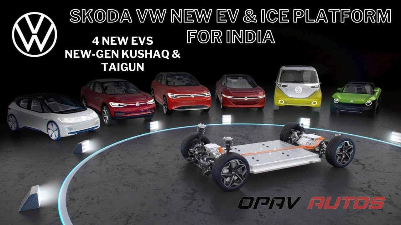 Upcoming Skoda Volkswagen Cars; New IMP EV Platform; Next-Gen Kushaq & Taigun