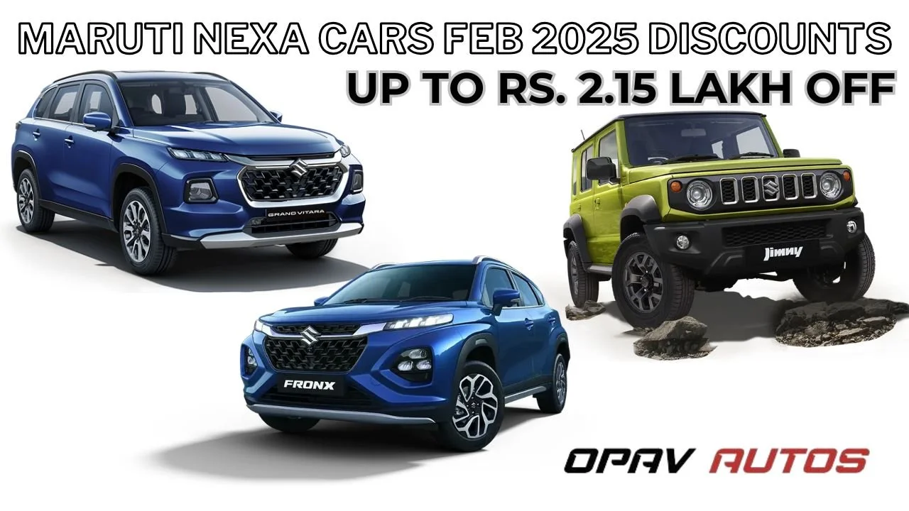 Maruti Suzuki Nexa Discount February 2025