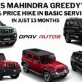 Mahindra Increasing Cost of Basic Service Parts